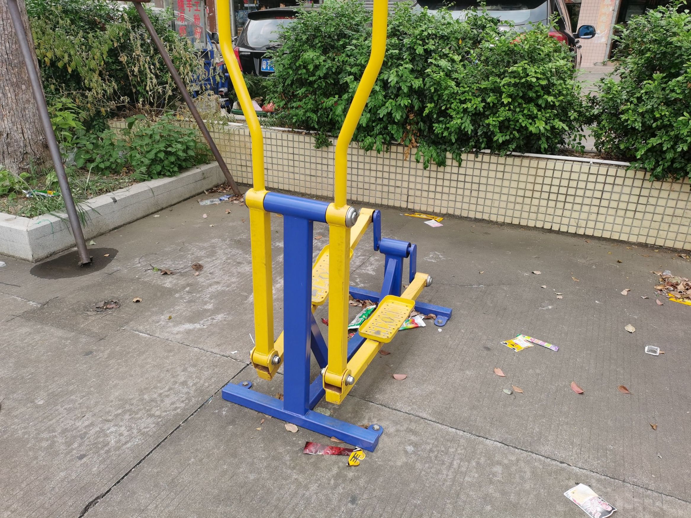 沙栏村健身广场